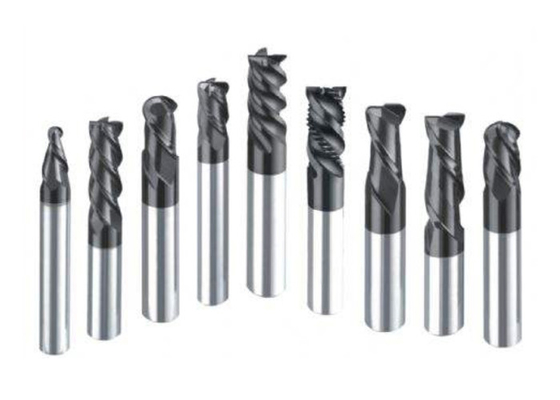Độ mài mòn kháng cacbua rắn góc R0.5-R10 Radius End Mill nhà cung cấp